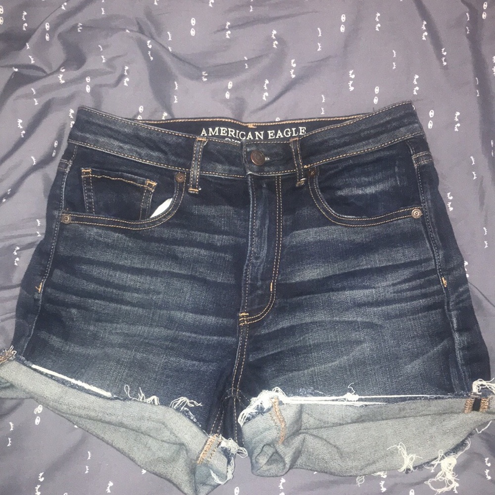 American Eagle high waisted jean shorts